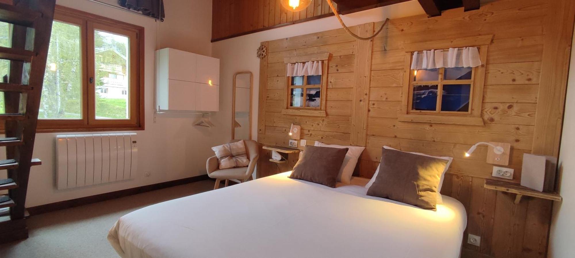 Hotel Le Taconet Le Praz de Lys Habitación foto