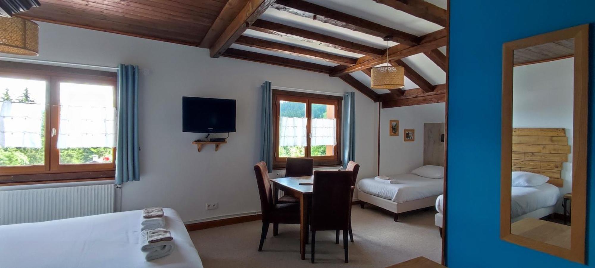 Hotel Le Taconet Le Praz de Lys Habitación foto